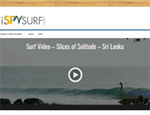 Tablet Screenshot of ispysurf.com